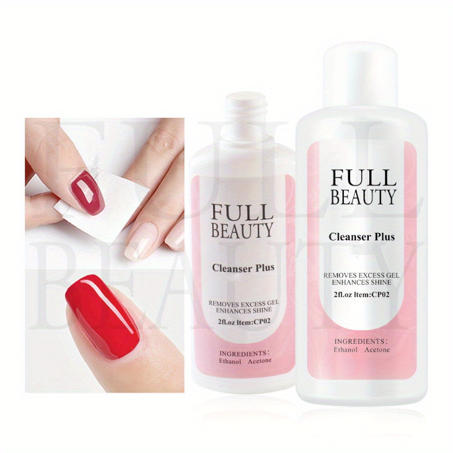 Nail Degreaser Liquid Surface Sticky Layer Gel Polish Excess Temu