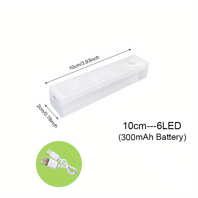  AMANEER Luz LED de cama con pilas, luz nocturna de movimiento  de modo dual, tira LED flexible, sensor de movimiento de batería, kit de  cuerda de luz para armario de dormitorio
