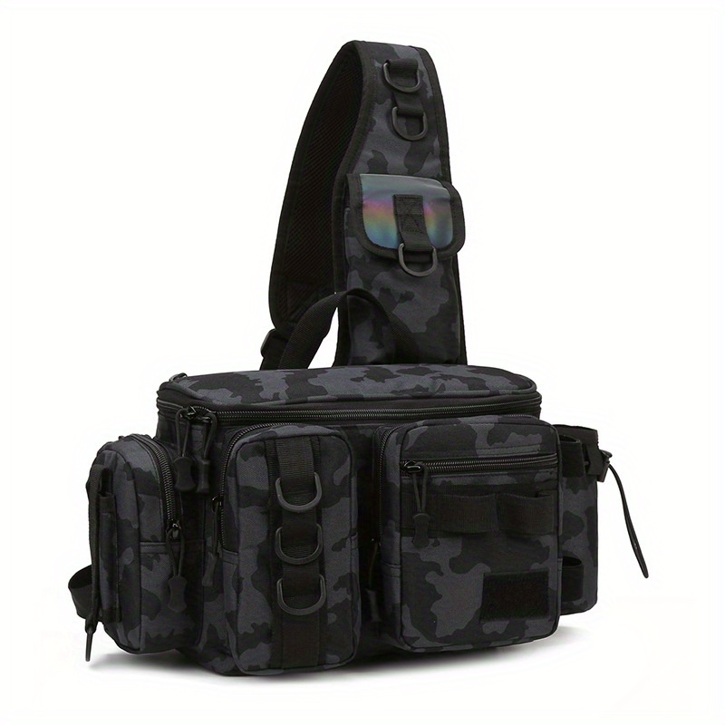 Portable Ice Fishing Bag 55cm Fishing Gears Organizer Multifunctional  Waterproof Fishing Accessories Shoulder Bag