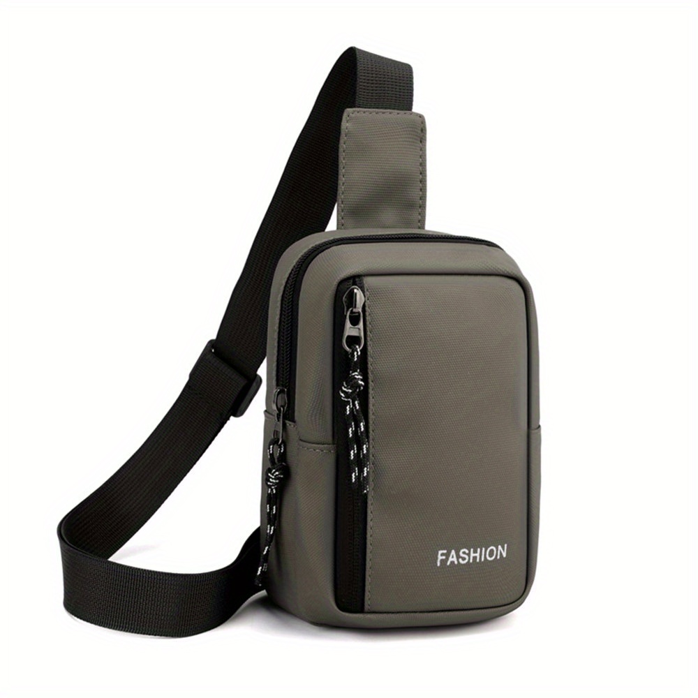 Men's Nylon Crossbody Bag Multifunctional Diagonal Shoulder Bag