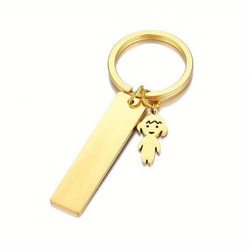 Porte-clés Médaillon Photo Personnalisable - Acier Inoxydable - Rond 41mm - Cadeau D'amitié, Anniversaire, Mariage