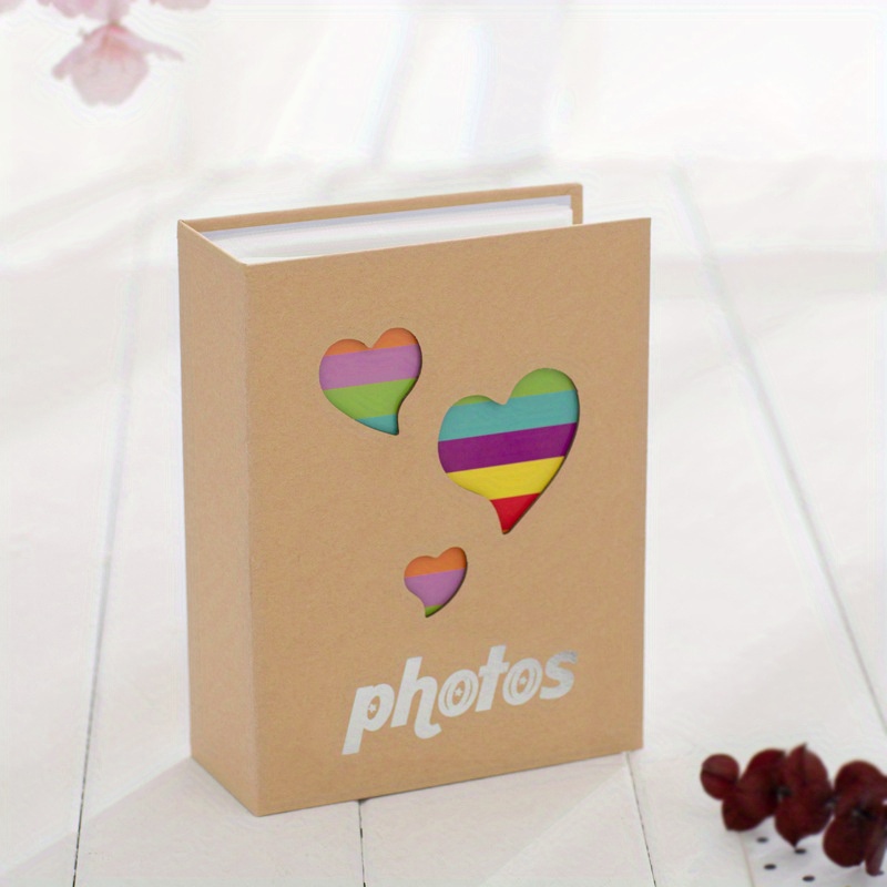 1pc Colorful 100 Pocket Photo Album for Baby Shower and Toddler Growth  Memory Collection