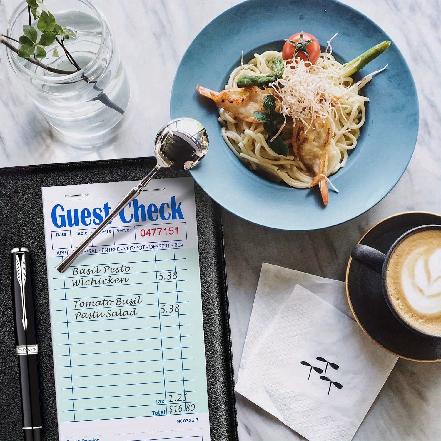 Guest Check Book Servers Server Note Pads Waiter Checkbook Temu