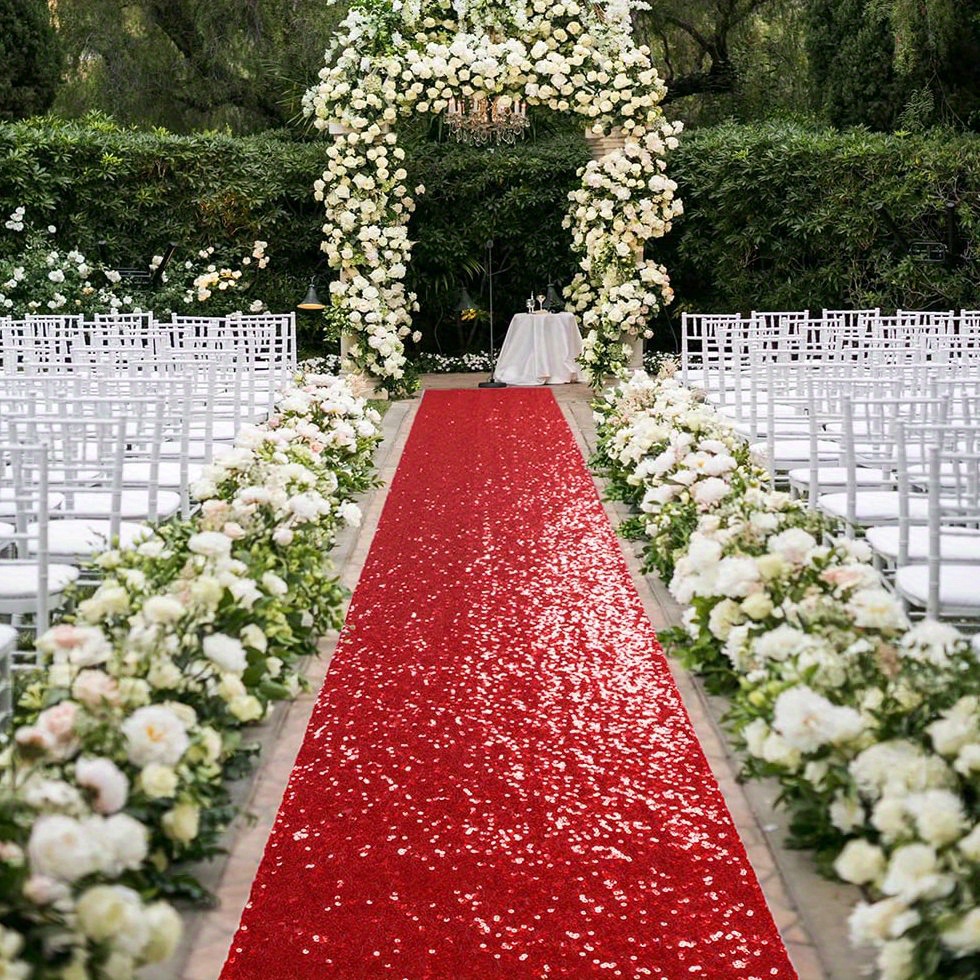 White Carpet Runners, White Wedding Carpet