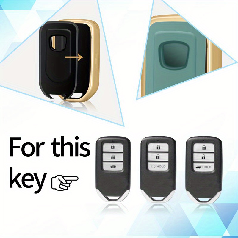 Elektronischer Schlüsselschutz kompatibel mit Honda X-ADV FM-K-001 Farbe  Bianco Rosso Modell 2 Fori