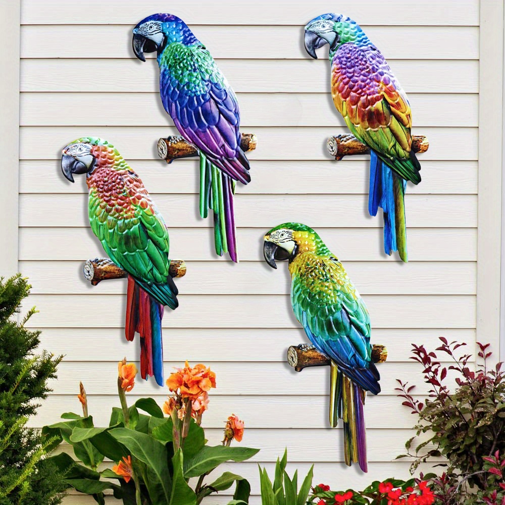 Colorful Parrot wildlife Art Print great wall hanging 8x10decorations  picture