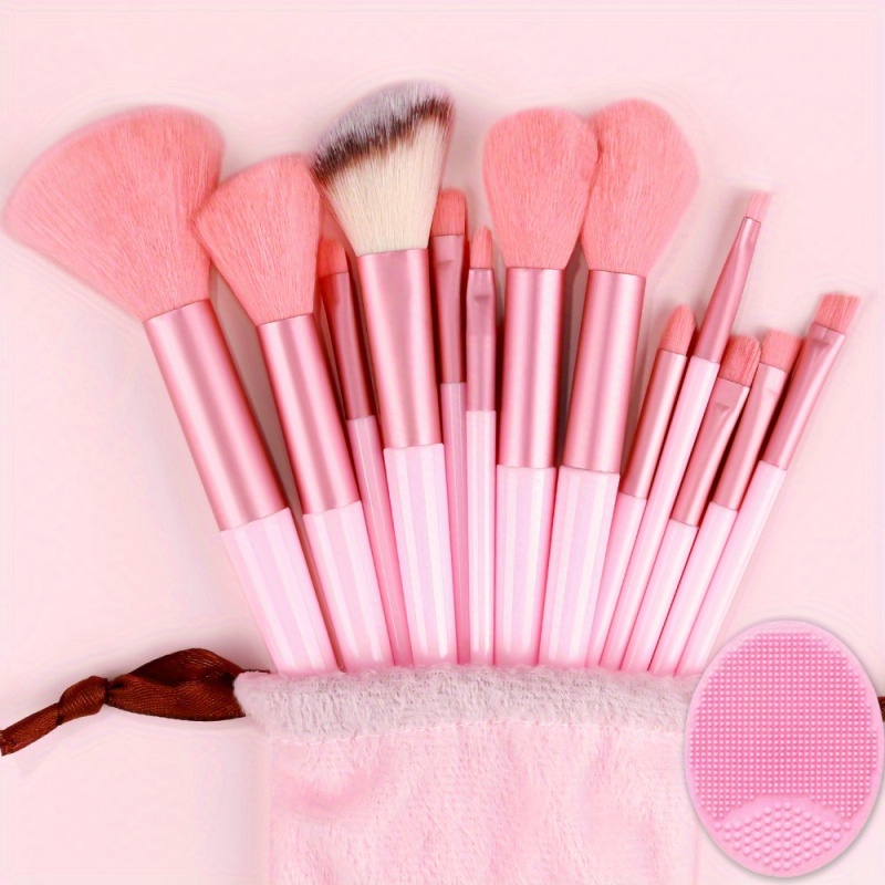 Set Pinceaux Maquillage Pink x 12 MIMO TB