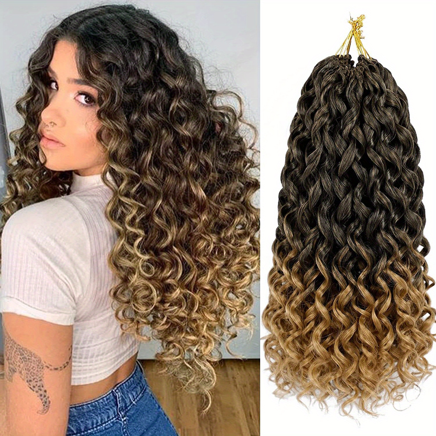 Deep Wave Twist Crochet Hair Extensions Synthetic Crochet - Temu Canada