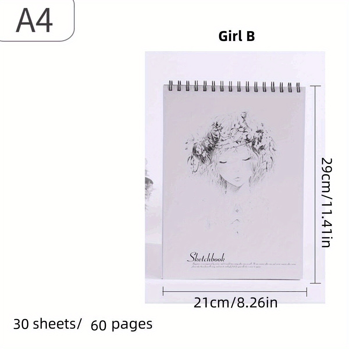 Sketch Pad A4 30 Sheets