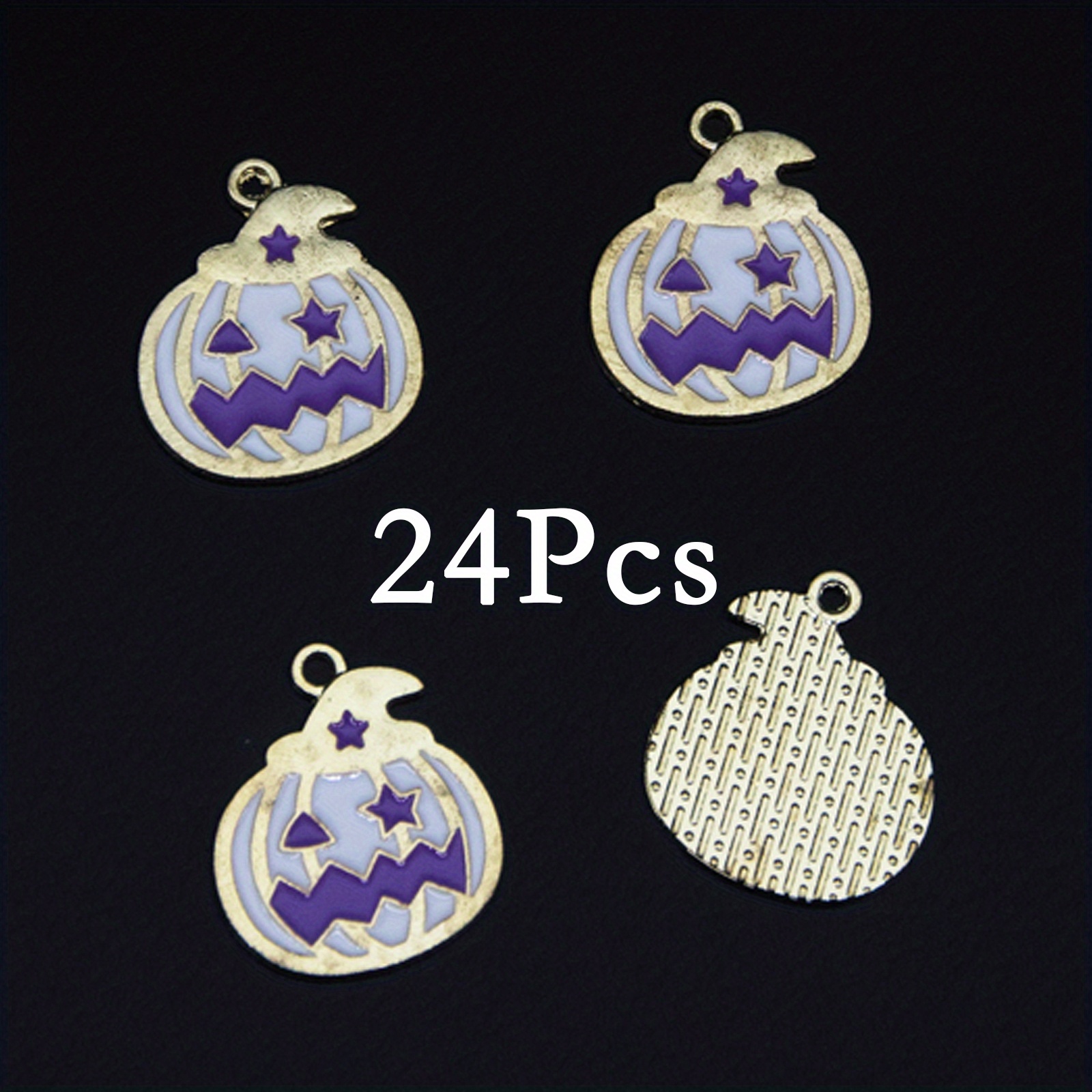 10pcs Cute Halloween Cat Charms DIY Jewelry Making Animal Charms Pendants  For Necklace Earrings Accessories