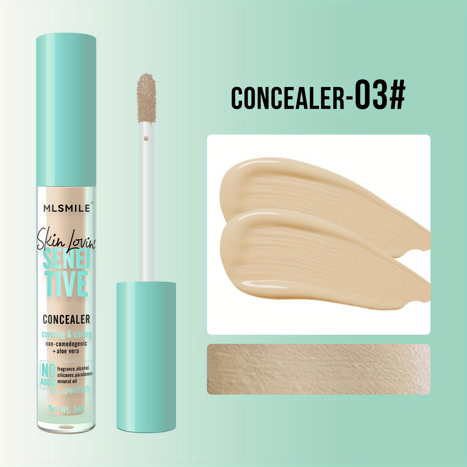 Natural Nude Eye Concealer Cream - Long-lasting, Nourishing, And