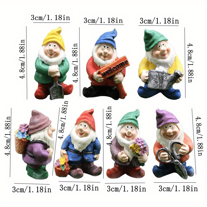 Fairy Garden Accessories Outdoor Gnomes Garden Decorations Temu