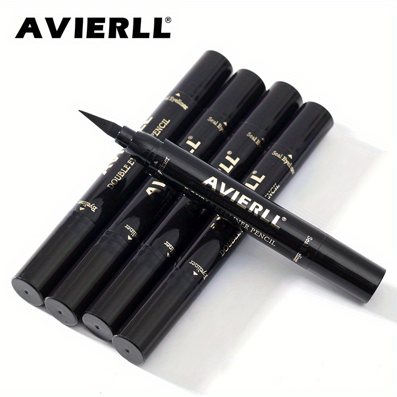 Waterproof 2 In 1 Winged Eyeliner Stamp Long Lasting Quick Temu 