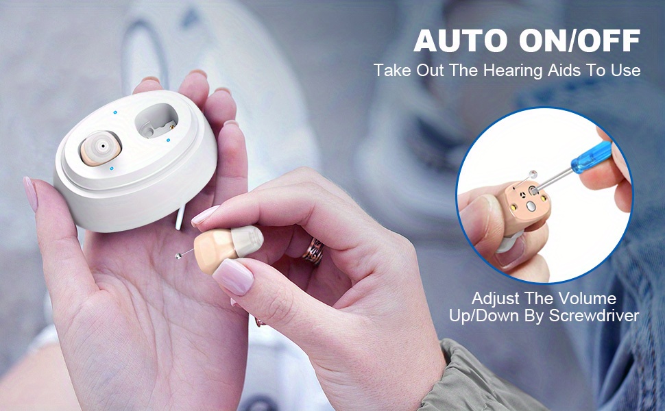 Rechargeable Digital Hearing Aids Noise Cancelling Temu 2166