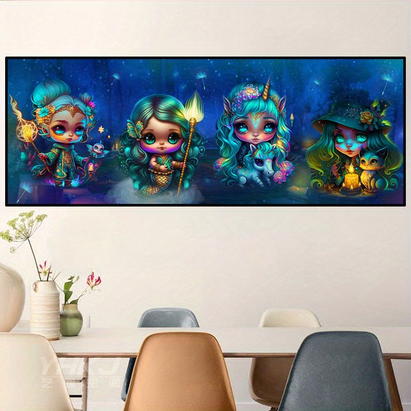 5d Diy Large Size Diamond Painting For Adults And Beginners - Temu