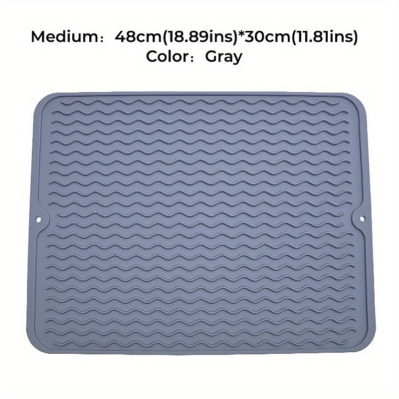 Silicone Insulated Waterproof Filter Mat Kitchen Coaster Drain Mat - China Silicone  Mat, Silicone Waterproof Pad