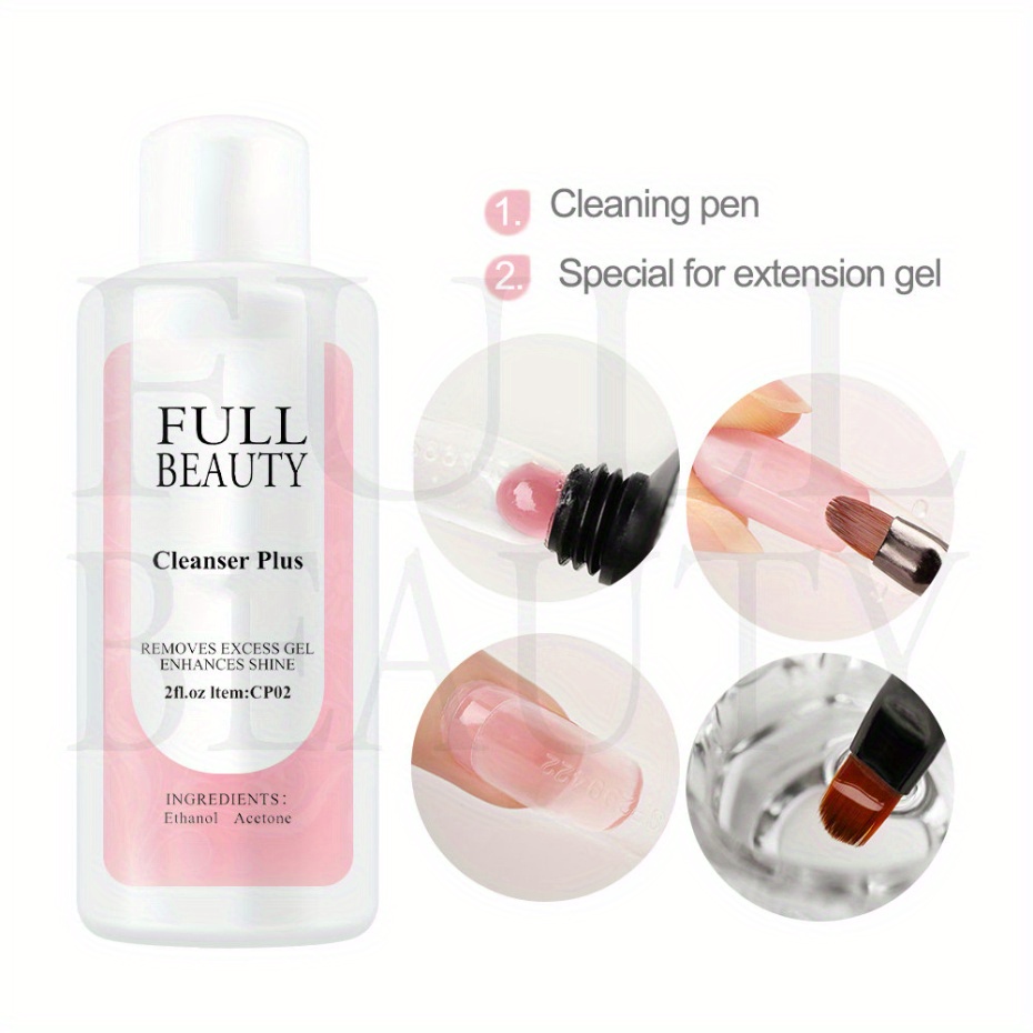 Nail Degreaser Liquid Surface Sticky Layer Gel Polish Excess Temu