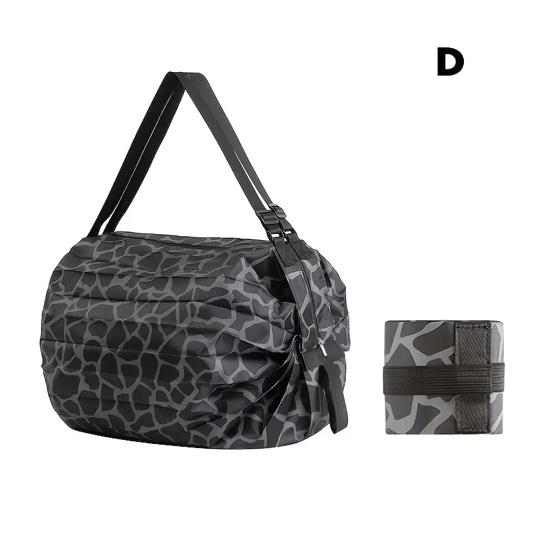 Foldable Canvas Shopping Bag for Grocery and Supermarket Trips