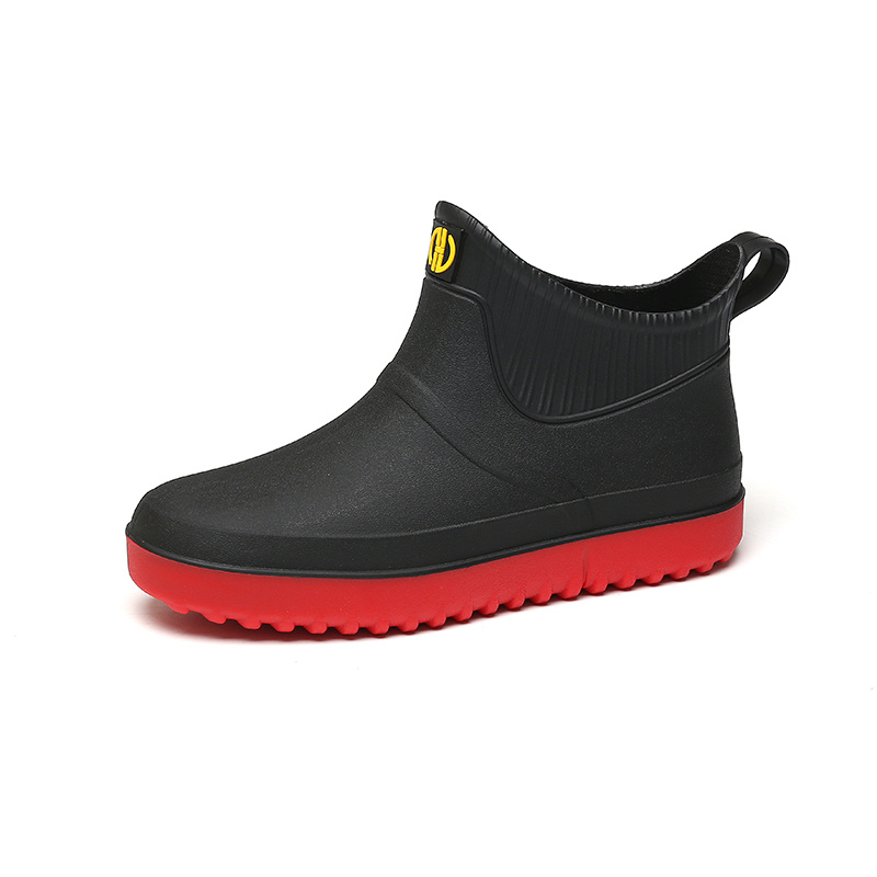 Men Rain Boots, Wear-resistant Waterproof Non-slip * Top Rain Shoes For  Outdoor Walking Fishing