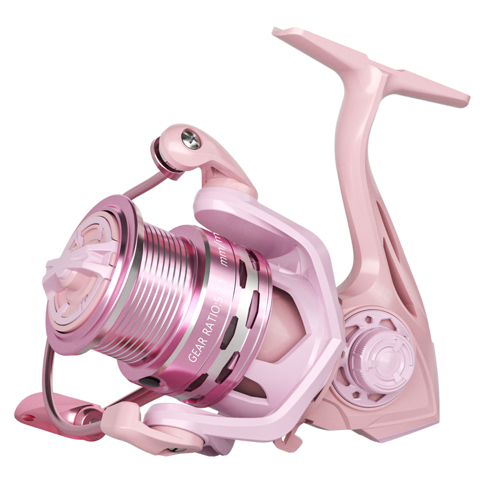 Carrete Spinning T-3000 5.2:1 rosa 