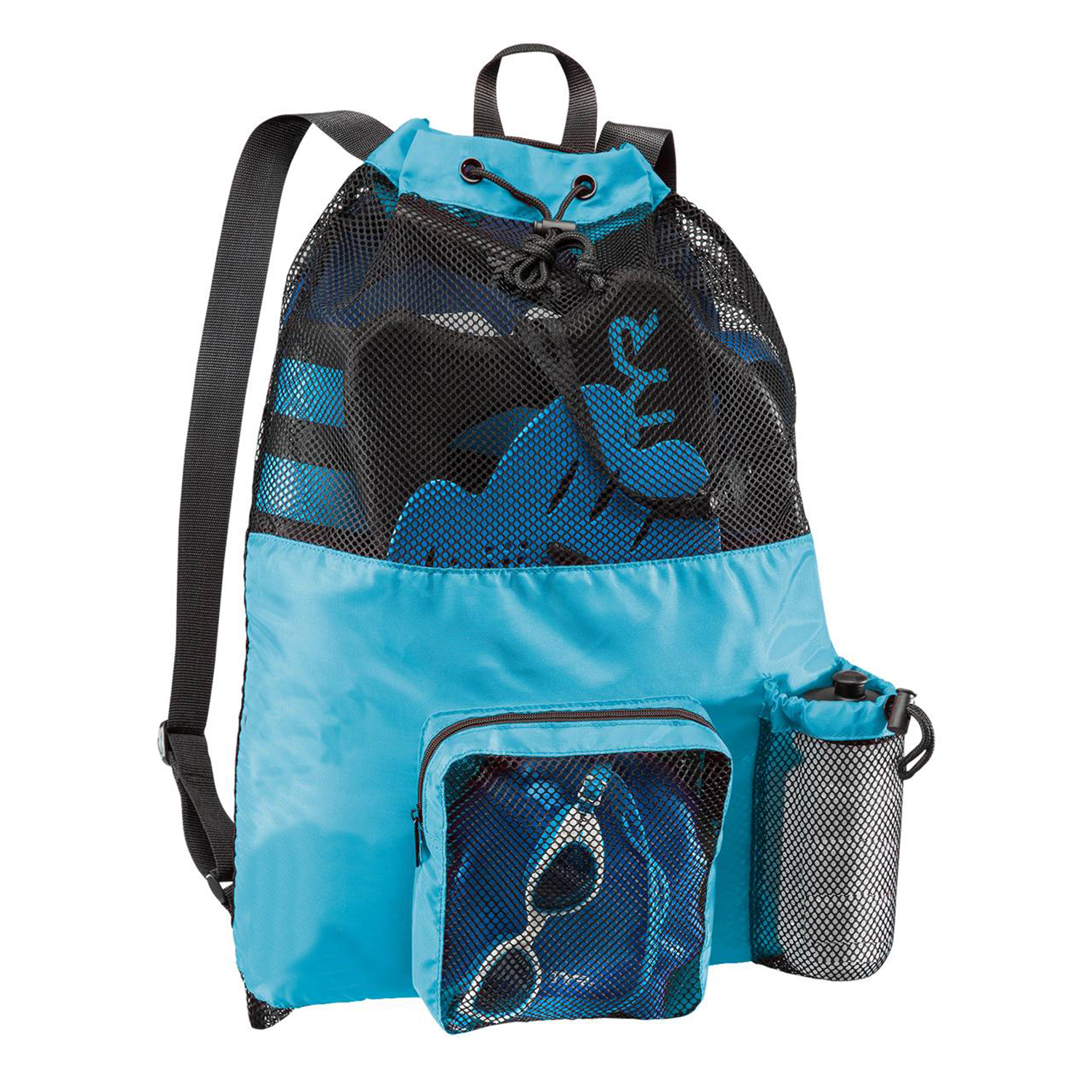 Large Mesh Swimming Bag Pool Beach Backpack Temu