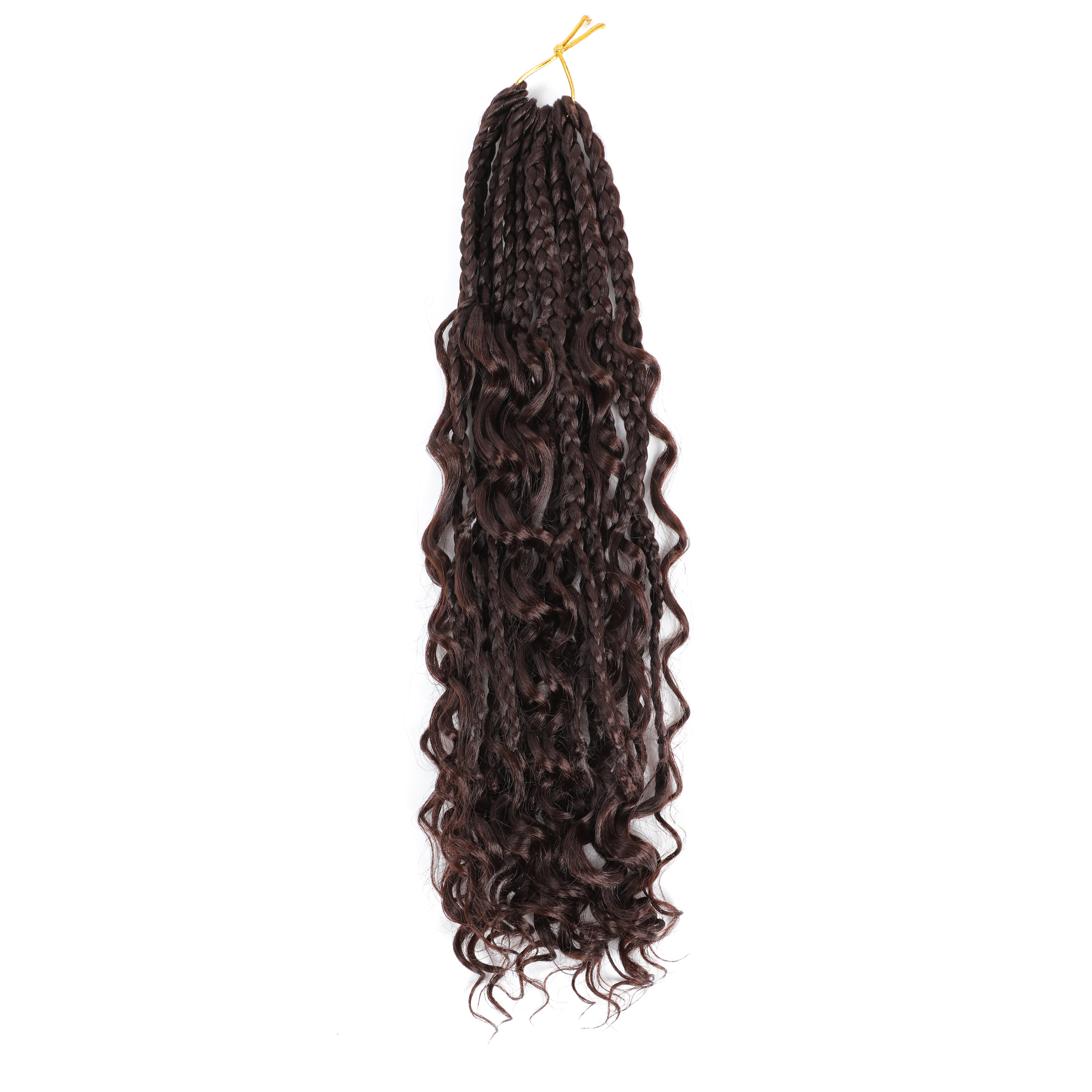 12 Roots Box Braids Crochet Braiding Hair Extensions Curly - Temu Canada