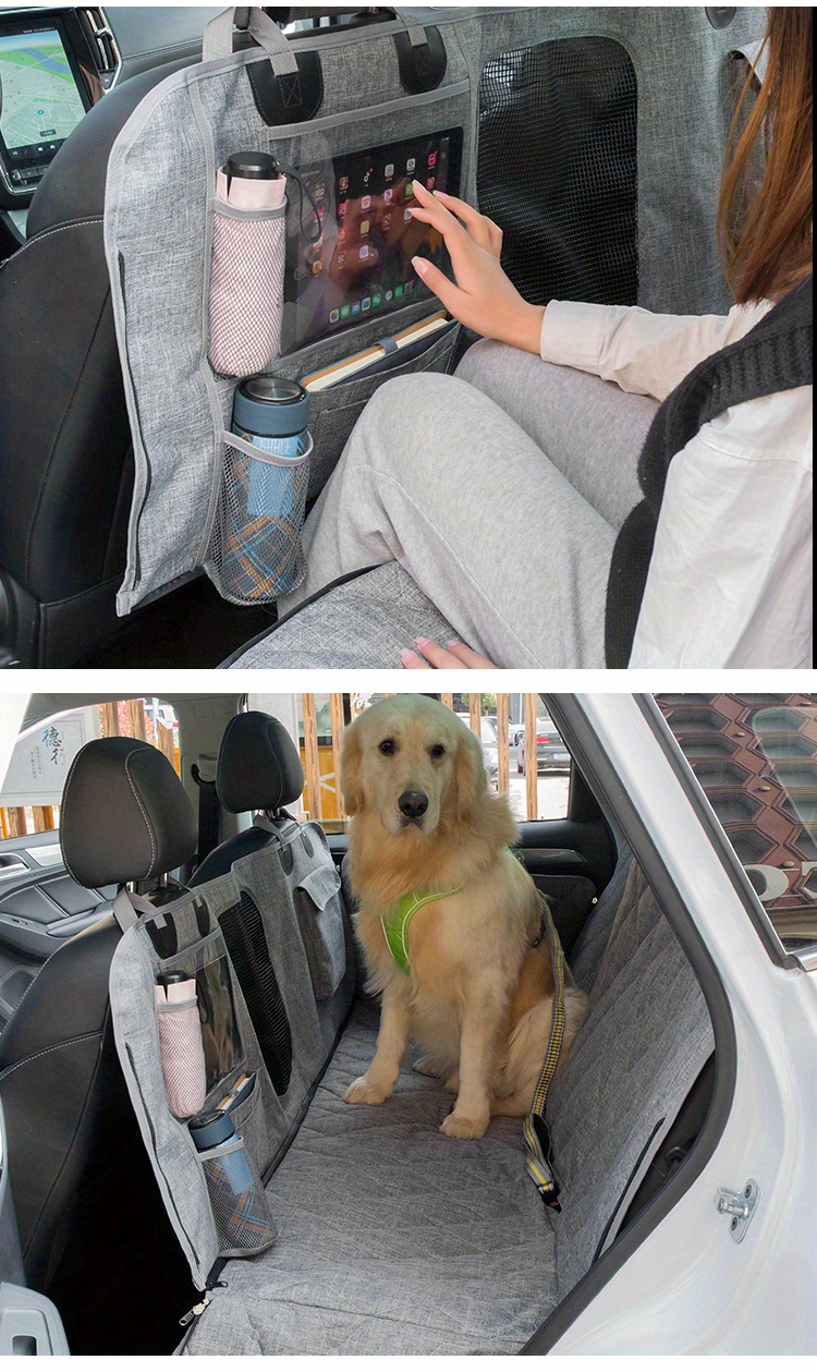 pets car dog cover back seat car hammock for dogs waterproof dog car seat cover for backseat details 2