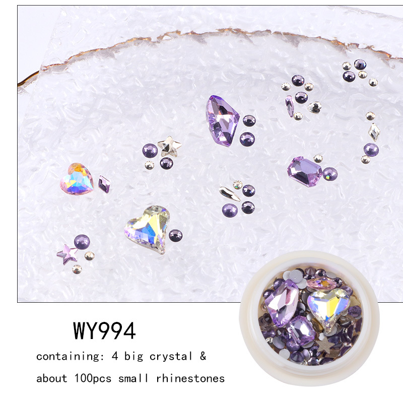 Artificial Nail Diamonds Flat Bottom Diamond Crystal Shaped - Temu