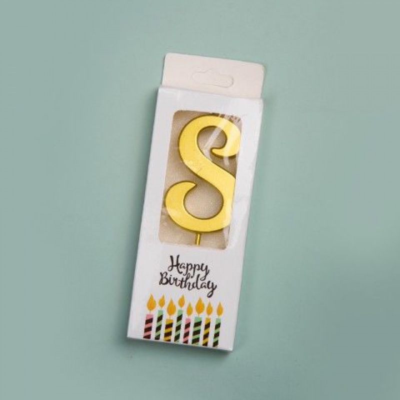 1pc Birthday Candle Golden Numeral Birthday Cake Candles Boys Girls Number  Shaped Birthday Cake Plug In Decorations Birthday Party Favors Theme Party  Supplies Decorations, Quick & Secure Online Checkout