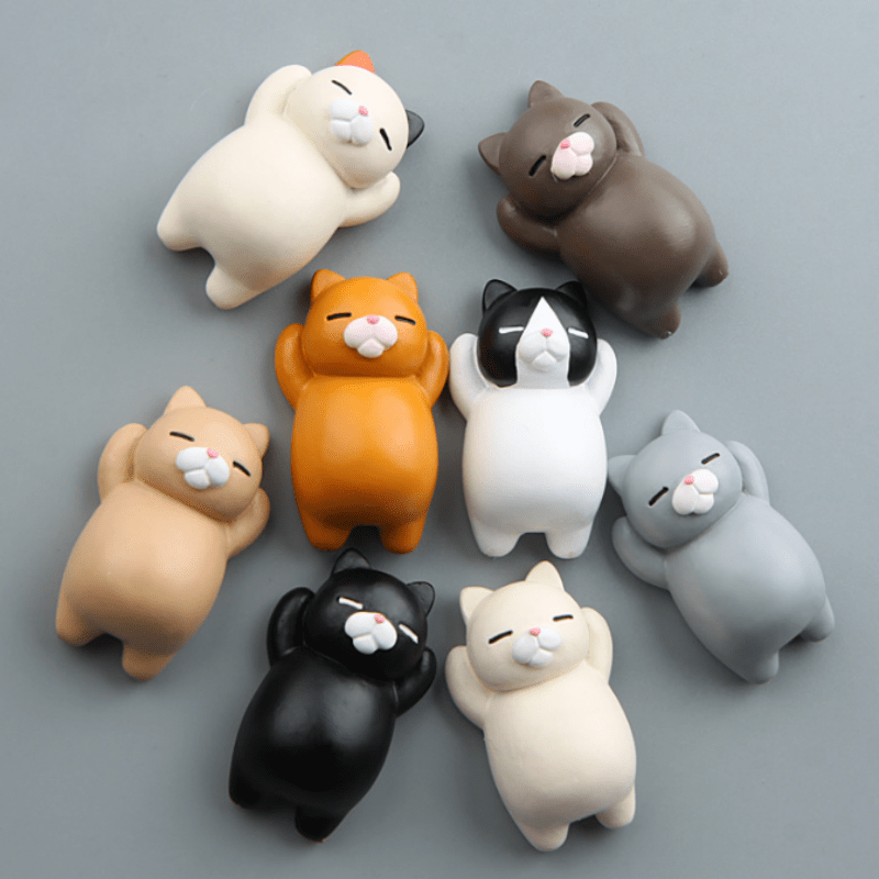 Fun Cat Refrigerator Magnets Whiteboard Office Photos Notes - Temu