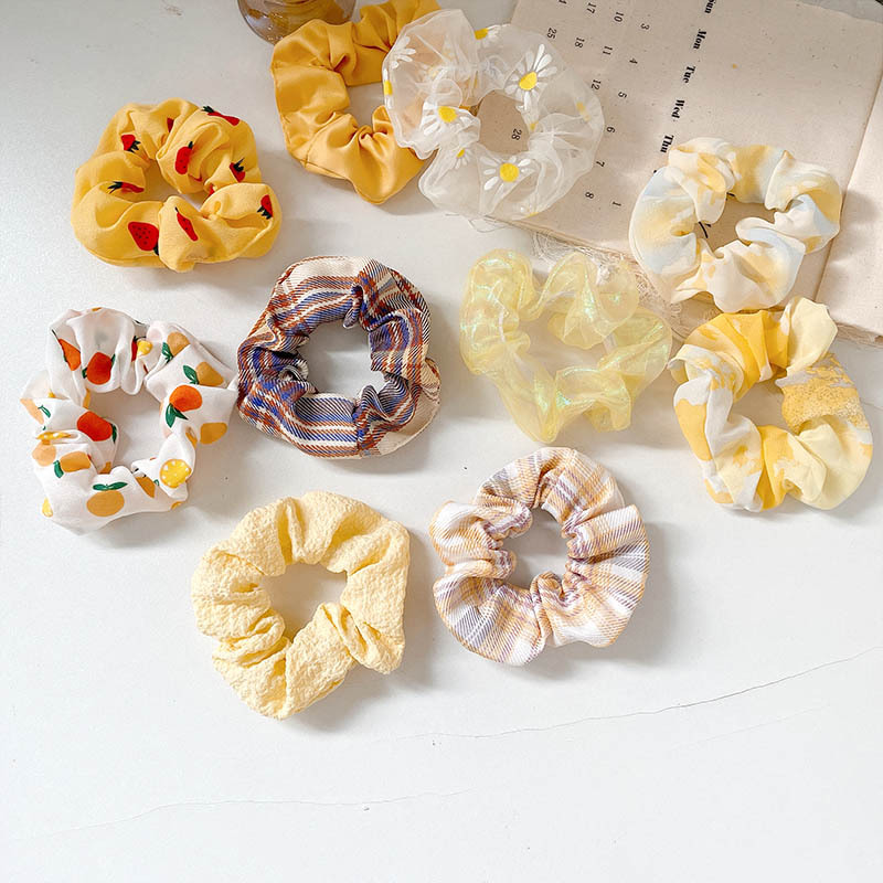 Scrunchies Per Capelli Stampati Per Donne Ragazze, Morbido Imitazione Seta  Retrò Scrunchie, Adatto Per Capelli Ricci Spessi E Sottili - Gioielli E  Accessori - Temu Italy