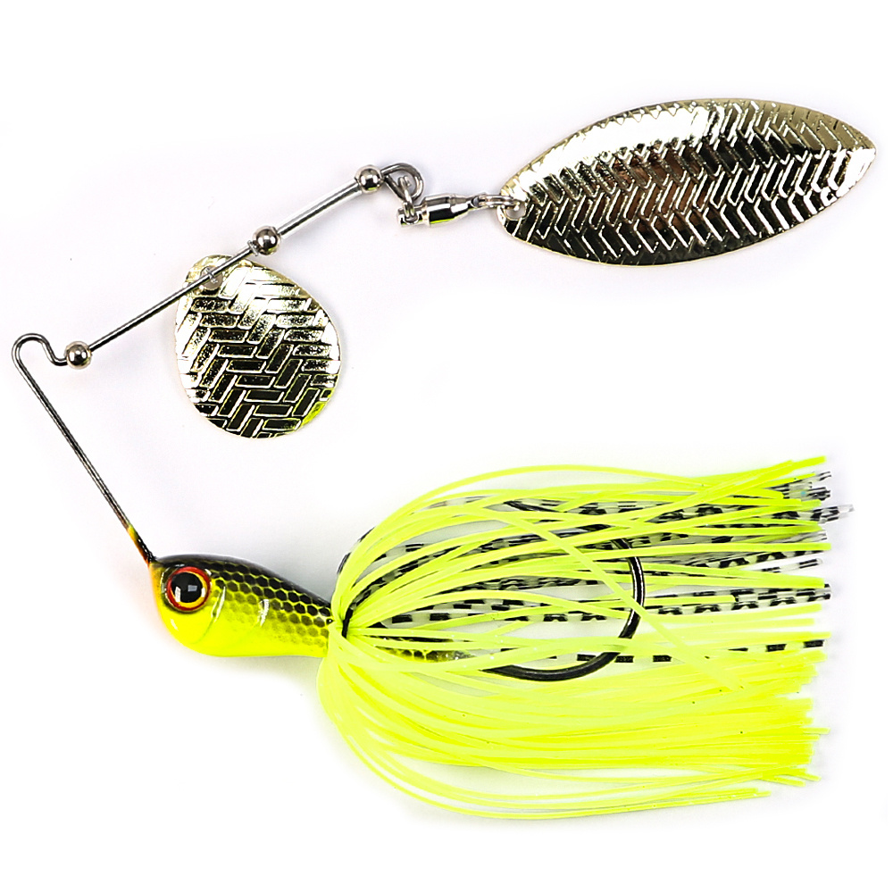 Catch Bass B u Spinner Bait Double Willow Blade Needle - Temu