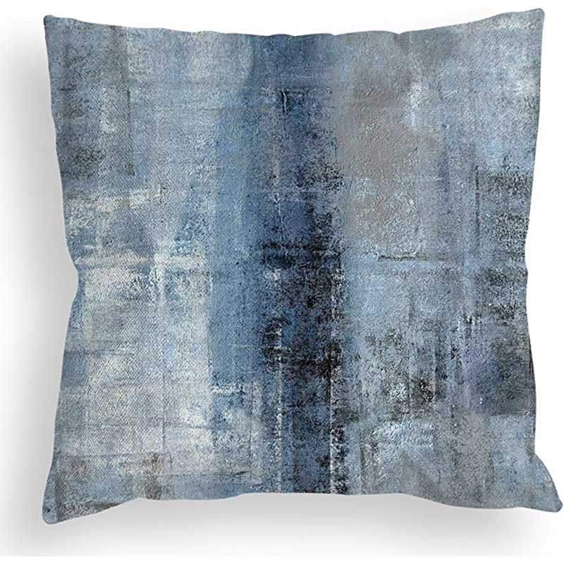 Denim throw 2024 pillow covers