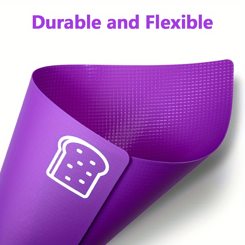 Ccdes Silicone Cutting Board,Cutting Board,Food Grade Silicone Flexible  Cutting Board Chopping Board for Home Kitchen Use Purple