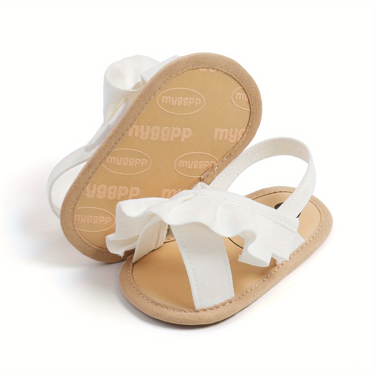 Baby girl white sandals 2025 size 5