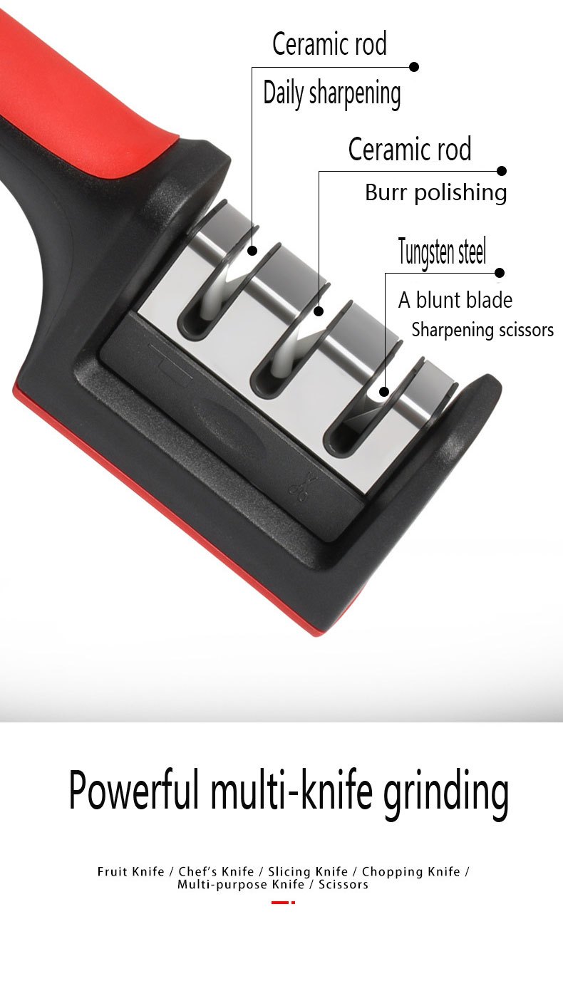 Professional Knife Sharpener - Multifunctional Kitchen Tool For Quick And  Easy Edge Opening And Sharpening - Temu