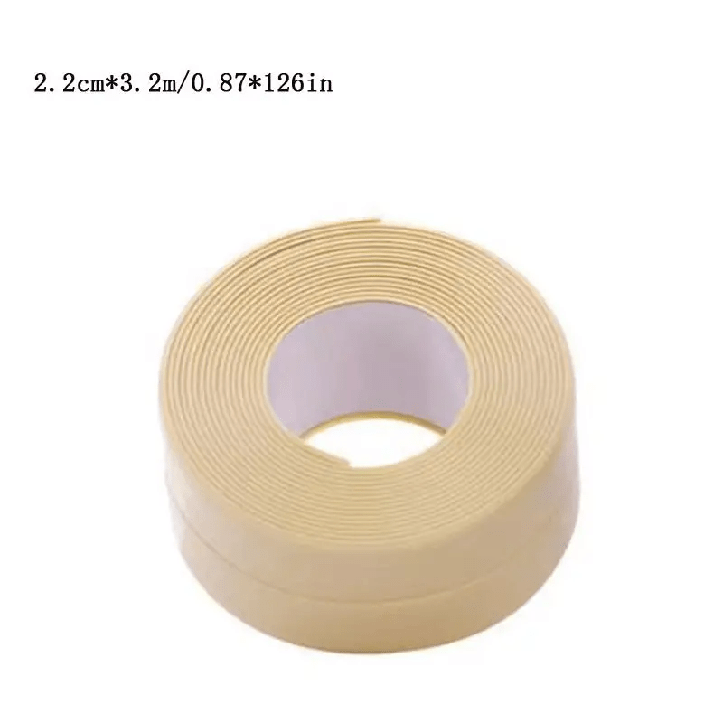 Yosoo PVC Waterproof Sealing Tapes,Self Adhesive Waterproof Sealing Tape  Edge Protector for Kitchen Countertop,Sink,Bathturb,Toilet,Gas Stove and  Wall Coner 