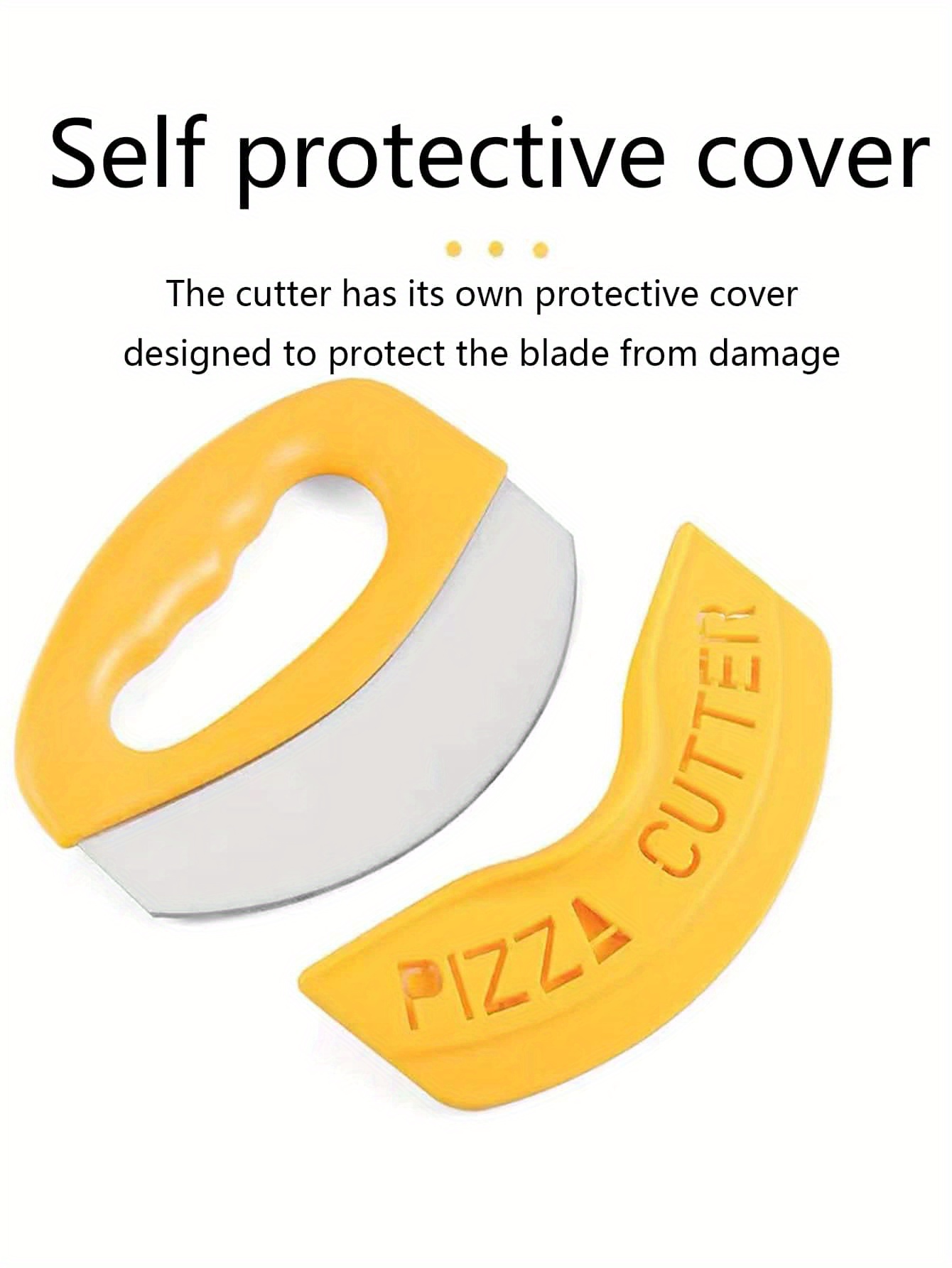 Multi function Stainless Steel Pizza Cutter Protective Temu