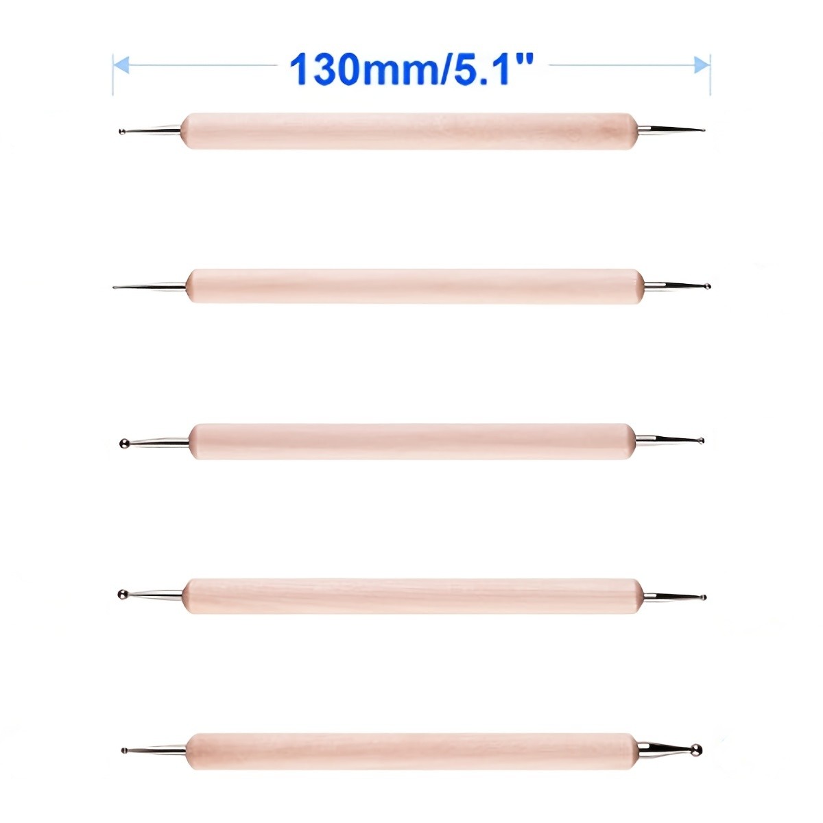 14 Pieces Dotting Tools Painting Brushes Set Nail Art Dotting Tool For Rock Painting Embossing Art