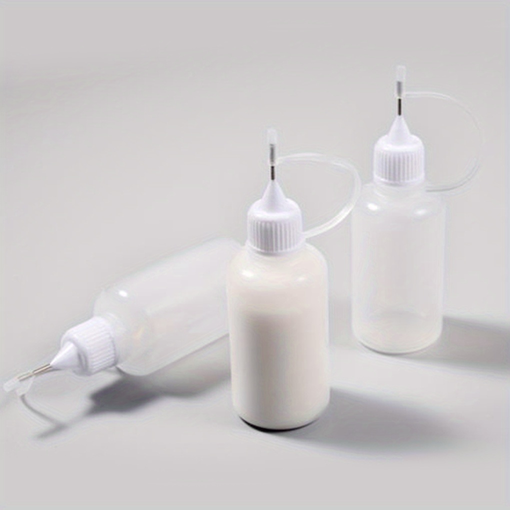 10ML Glue Applicator Needle Squeeze Bottle For Paper Quilling DIY