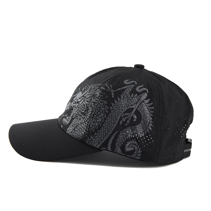 Spring Summer New Trendy Waterproof Quick Drying Peaked Printed Chinese  Style Dragon Pattern Fashion Versatile Baseball Outdoor Sun Protection  Sunshade Hat For Women And Men - Jewelry & Accessories - Temu