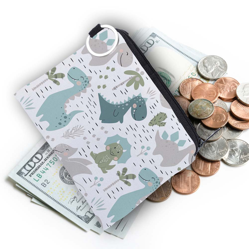 Boys Girls Cute Animal Print Wallets Small Trifold Money