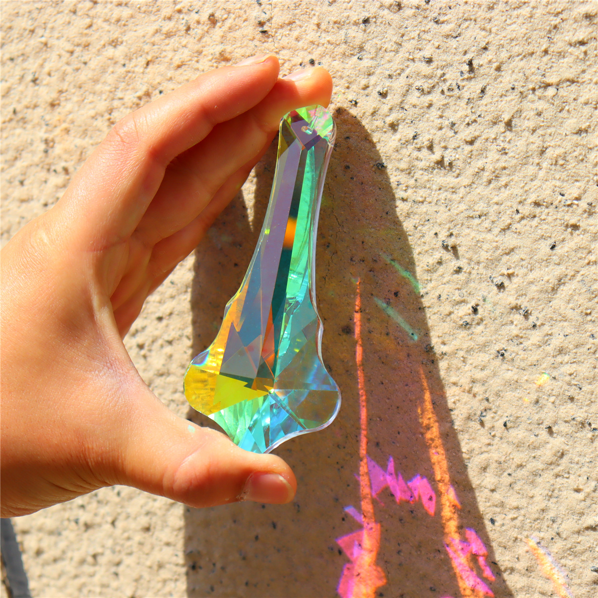 1 Pc Drop Suncatcher Cristal Prisme Pour Windows Lustre - Temu France