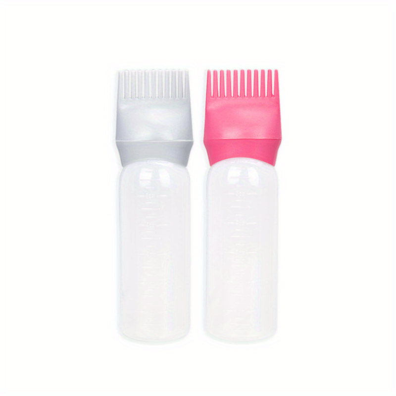 Root Comb Applicator, Portable Hair Scalp Dye Brush, Durable Hair Dye  Applicator, Comb Bottles Colouring with Pump Handle, Scalp Comb Bottle for  Homes Beauty Schools Barber Shops Traveling 