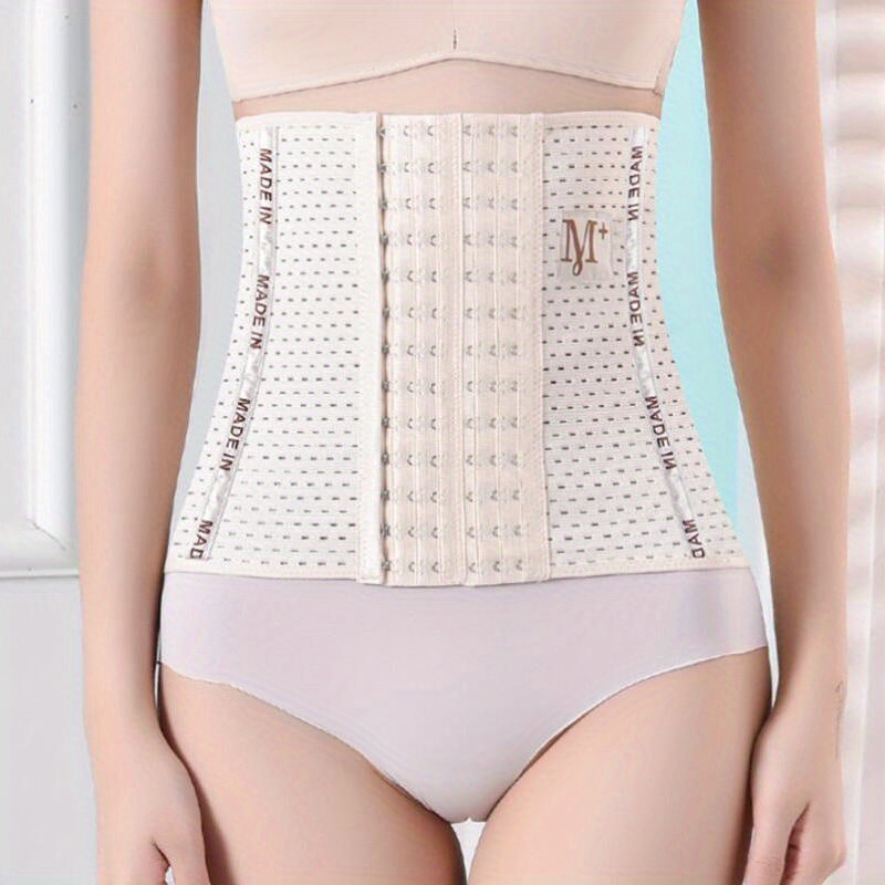 Waist Trainer Tummy Belt Hook Loop Tummy Control Hourglass - Temu