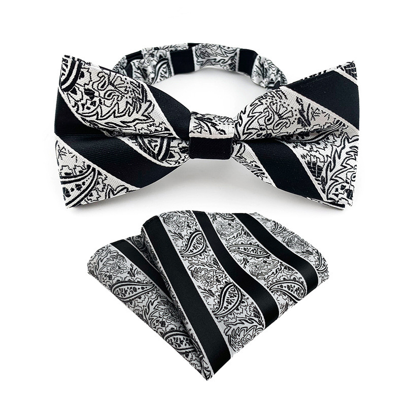 Paisley Bow Tie & Pocket Square Set