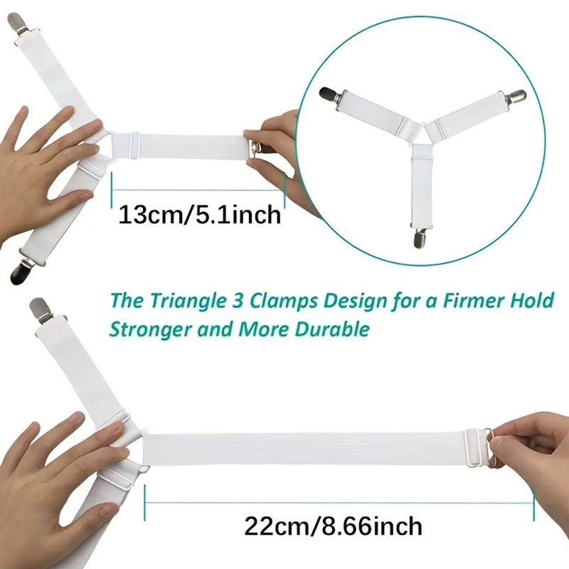 Adjustable Bed Sheet Holder Straps - Keep Your Sheets Securely In With  These Fasteners - Bedding Supplies Accessories - Temu