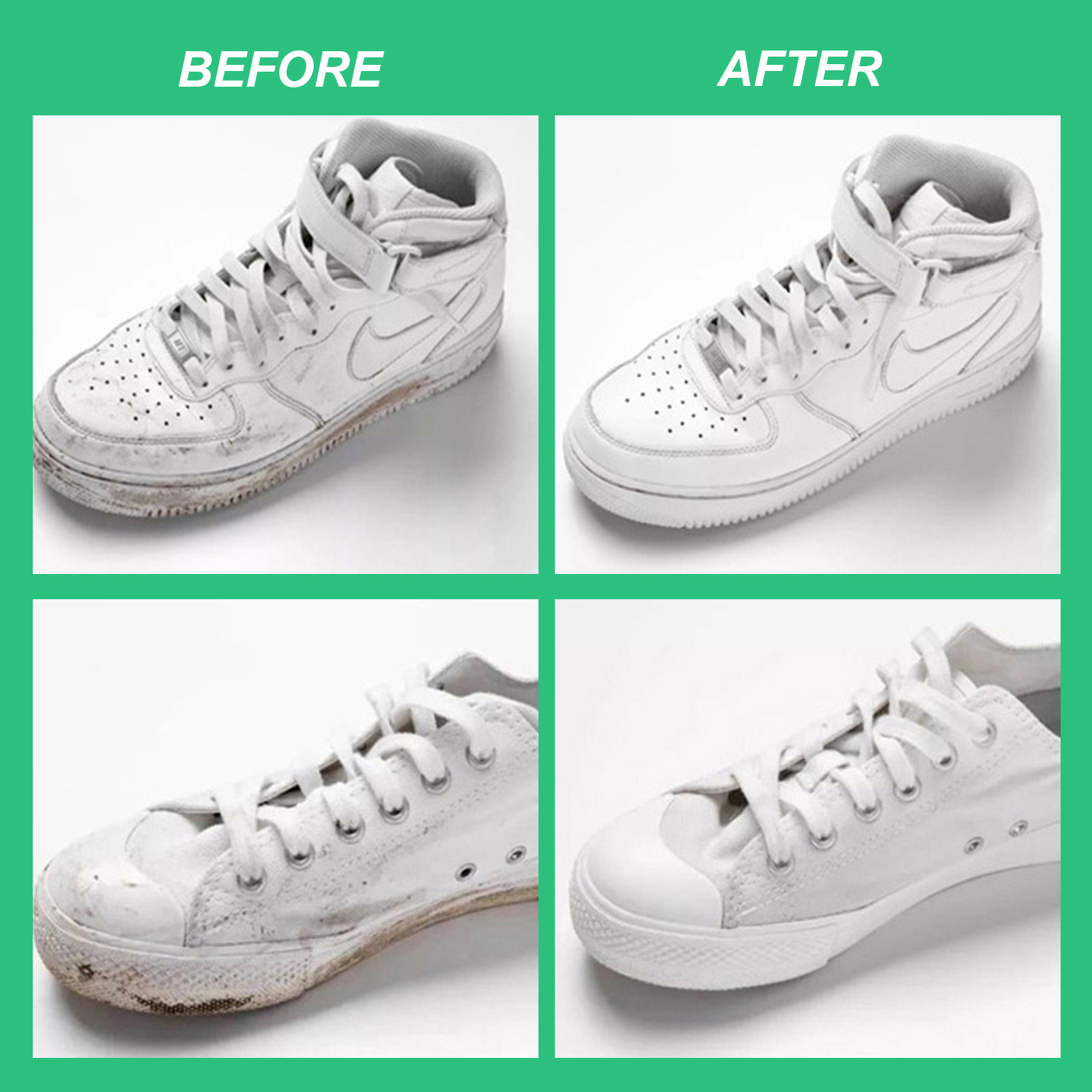 White Shoe Cleaning Cream, Jue Fish Cleaning Cream, Shoes Multifunctional  Cleaning Cream，White Shoe Cleaning Cream with Sponge (3pcs) - Yahoo Shopping