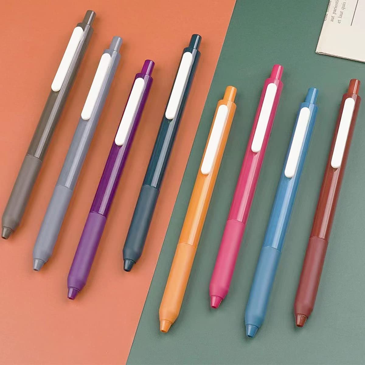Vibrant And Colorful, Effortless Writing Colored Pens Set, Perfect For  Office, Study, Note-taking, Colourful Handwriting Pens Gel Pen Set Colored  Ballpoint Pens Note-taking Pen - Temu