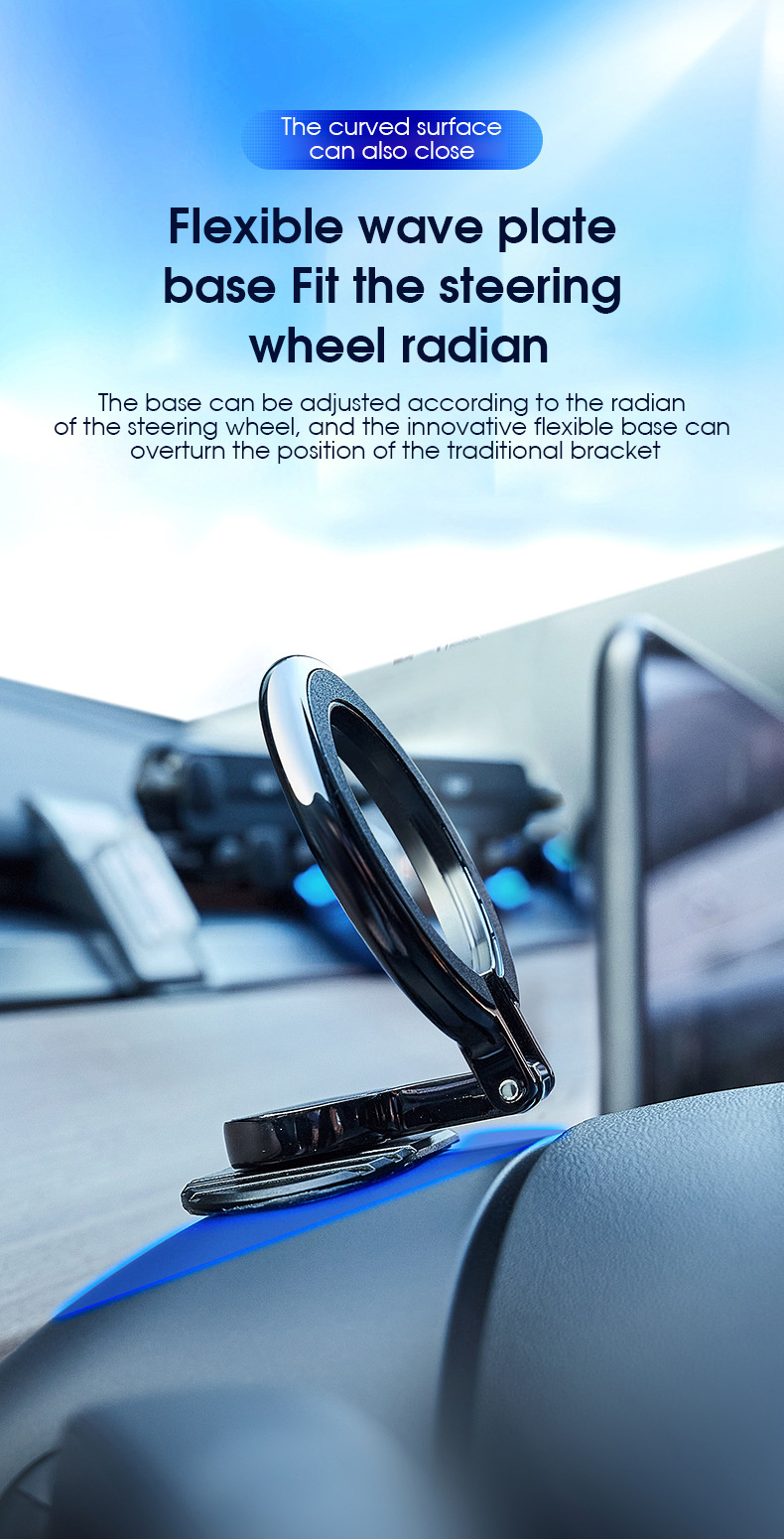 Magsafe Car Ring Holder Car Steering Wheel Tape Temu